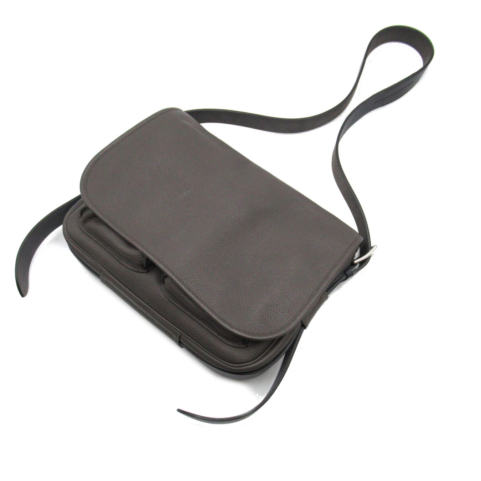 エルメス バルダ30 ブラック ショルダーバッグ ユニセックス 未使用品 バルダ30 トゴ 黒 ブラック シルバー金具 ショルダーバッグ 新品同様