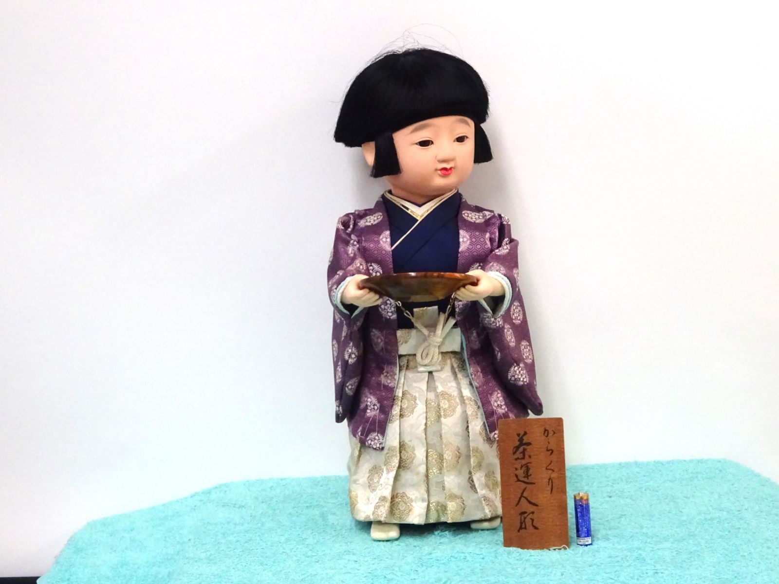学研 大人の科学 大江戸からくり人形 茶運び人形 江戸のからくりロボット『ミニ茶運び人形』が組み立てキットに