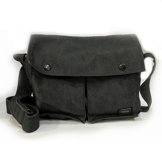 ポーター PORTER ショルダーバッグ スモーキー メッセンジャー グレー