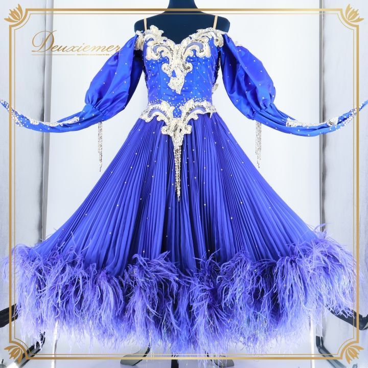 新品未使用 社交ダンスドレス スタンダード M 高級仕様 モダン 競技