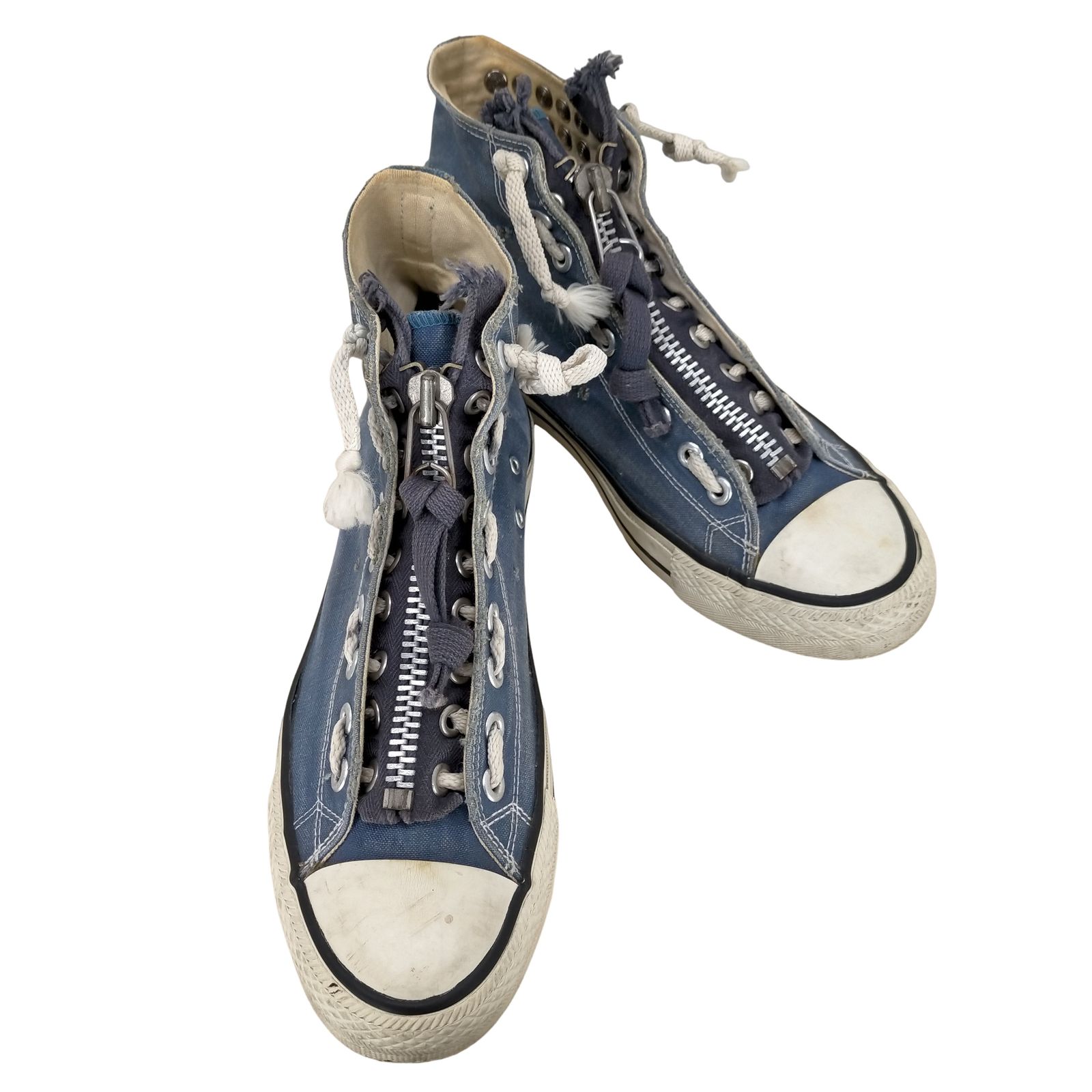 アンダーカバー UNDERCOVER スタッズジップアップハイカットスニーカー