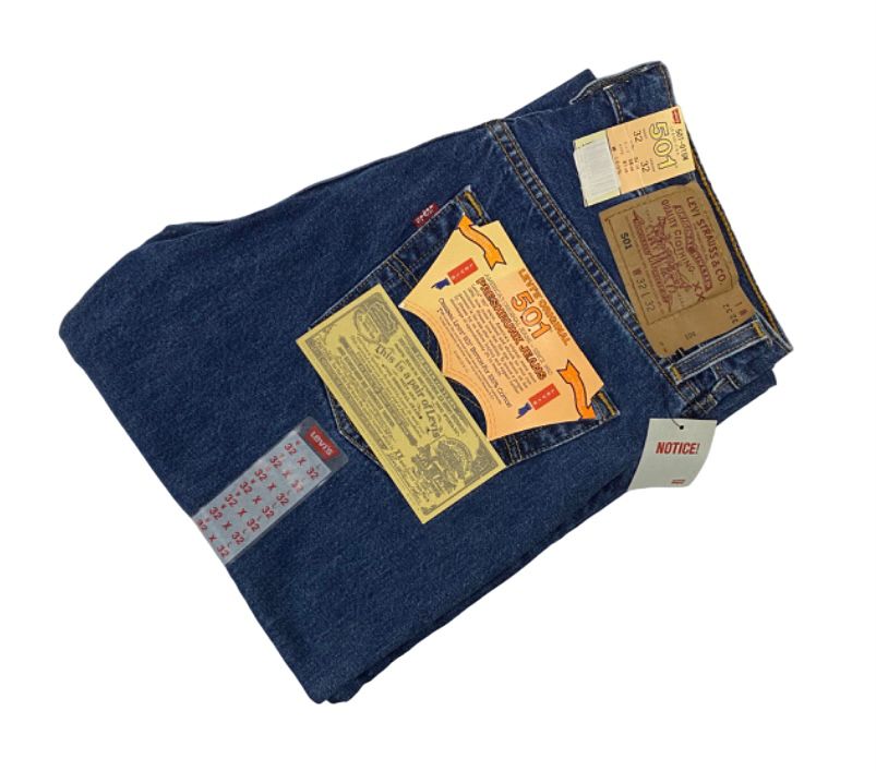 リーバイス Levi's デッドストック 00's USA製 501 ボタン裏553 501-01SW デニム W32サイズ 201MB-720 VB