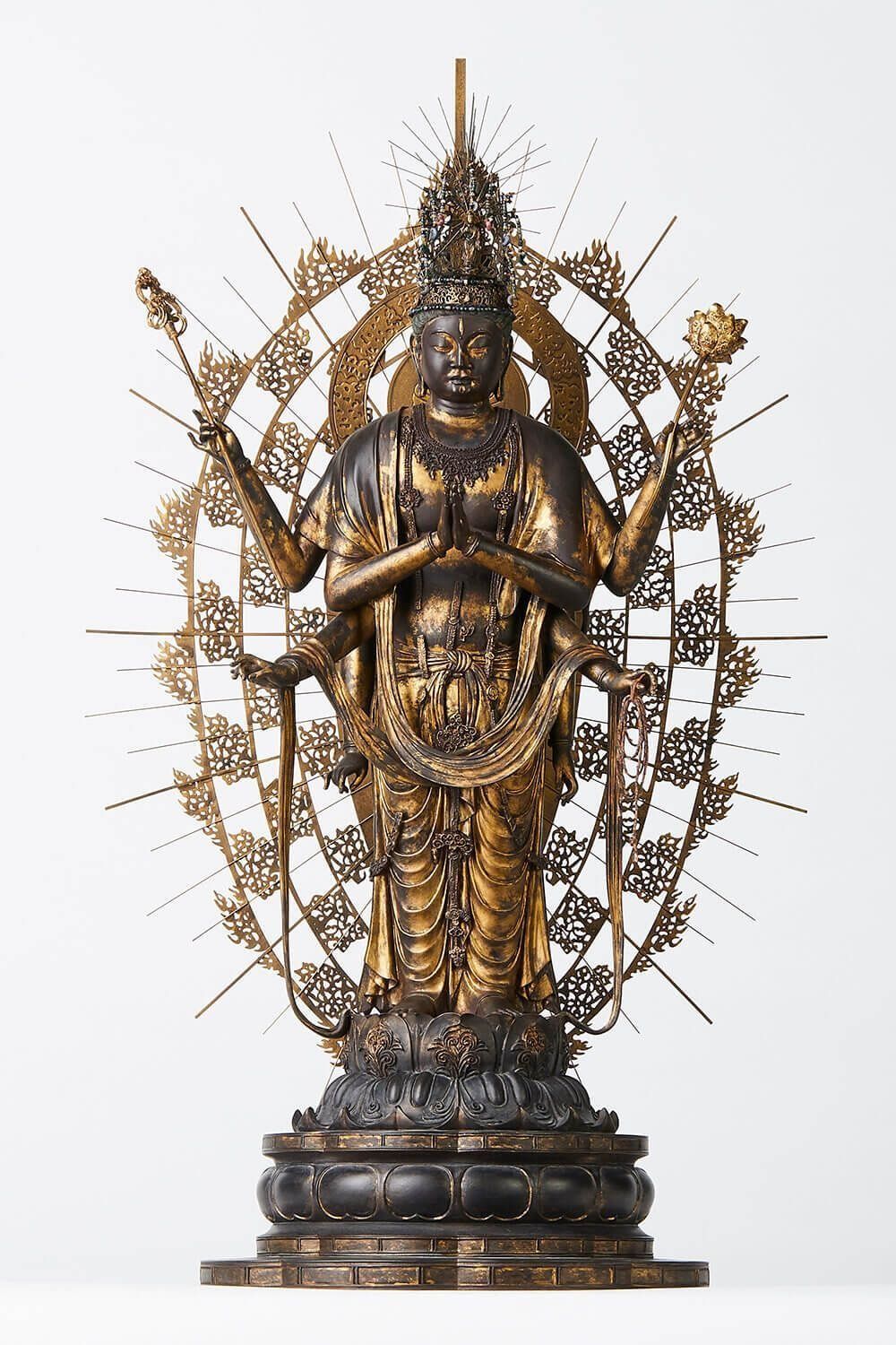 イスム Standard 不空羂索観音 インテリア仏像 送料無料