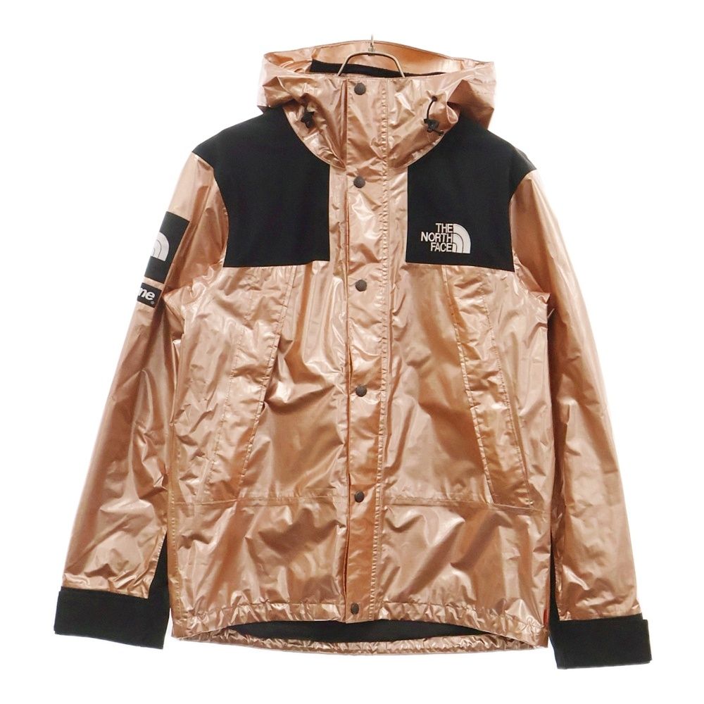 SUPREME シュプリーム 18SS THE NORTH FACE Metallic Mountain Parka ノースフェイス メタリック マウンテンパーカー ジャケット ピンク|ブラック NP11801I