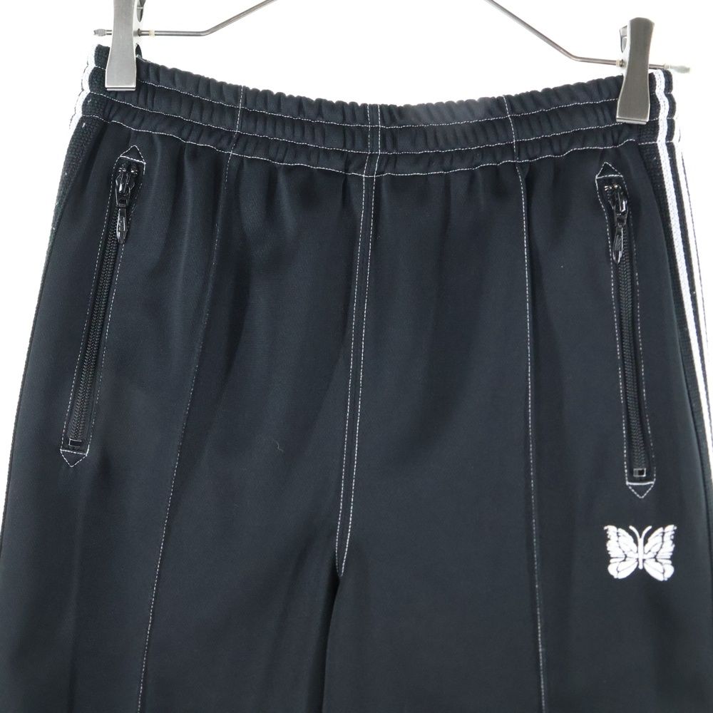  Needles ニードルス × エンプティルーム STITCH ストレートトラックパンツ ブラック HM 392 チノパン パンツ