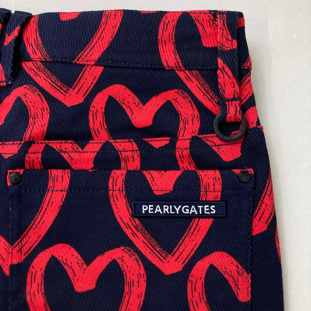 ハート柄 ネイビー系