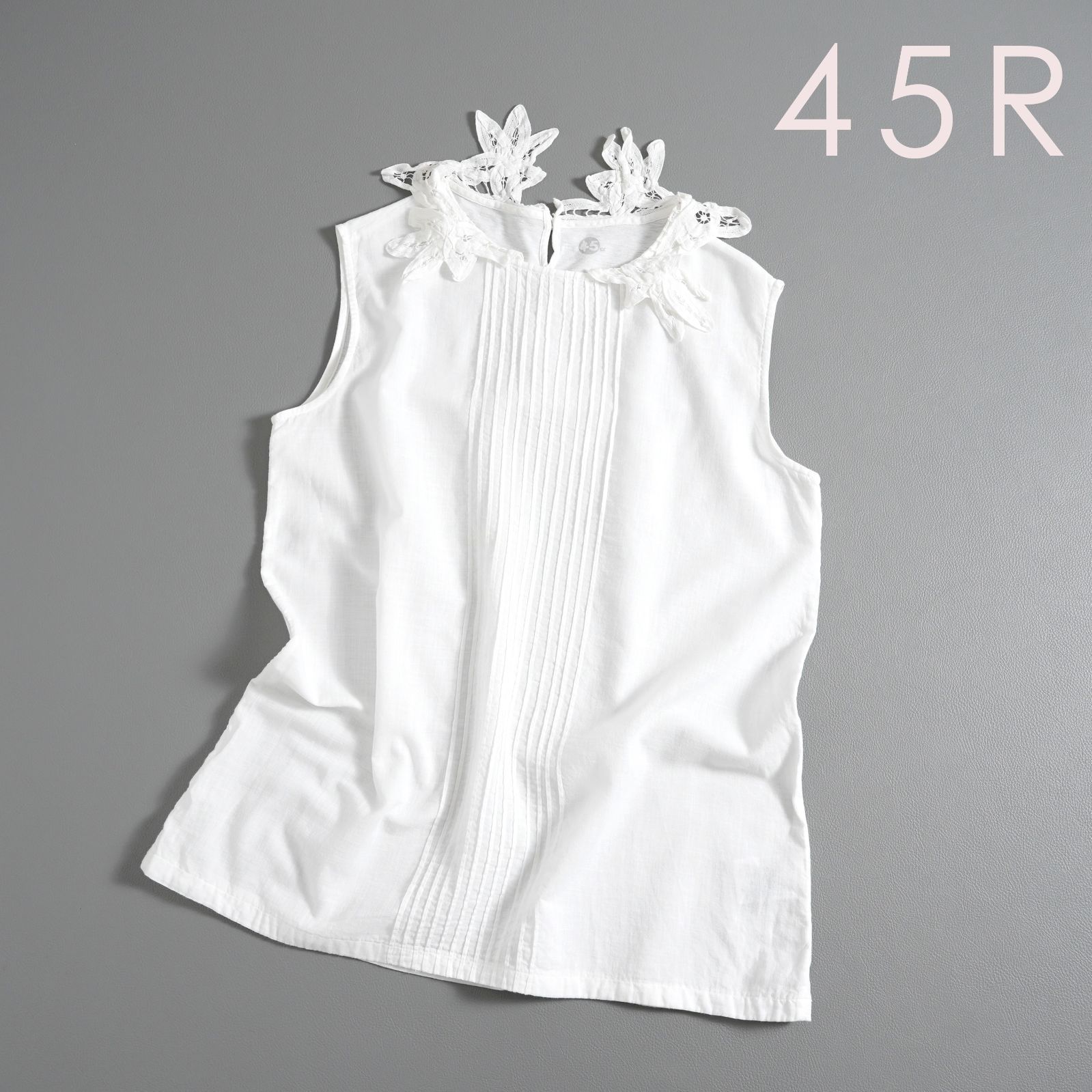 PINK HOUSE】良品☘️綿100% フード付き フリルブラウス パーカー風