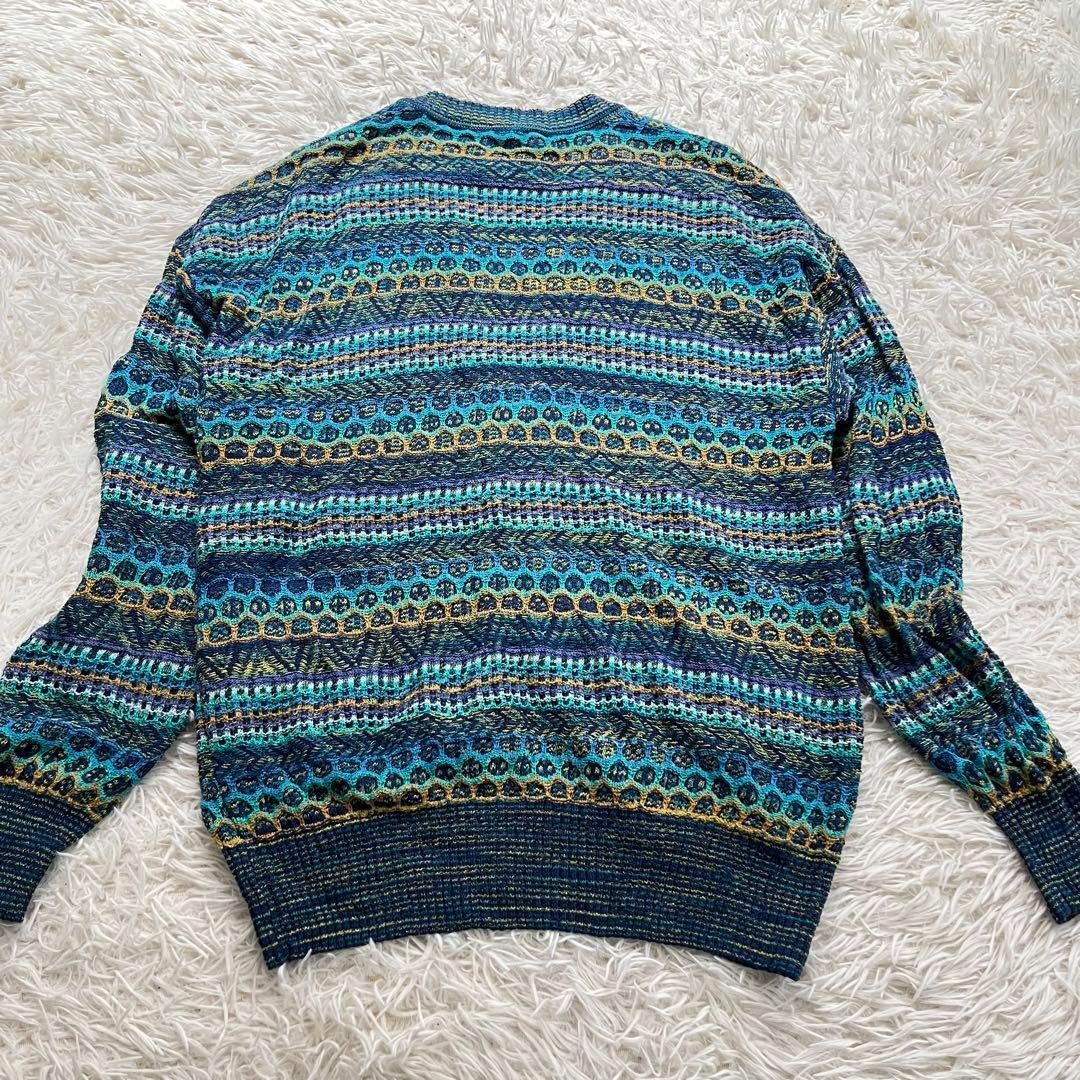 美品 最高級オレンジタグ MISSONI ミッソーニ カーディガン リネン ...