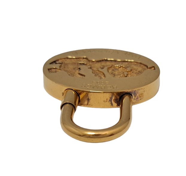 美品 エルメス カデナ 2003限定 地中海　ゴールド アクセサリー ペンダント HERMES カデナ 2003限定 地中海 ゴールド アクセサリー ペンダント