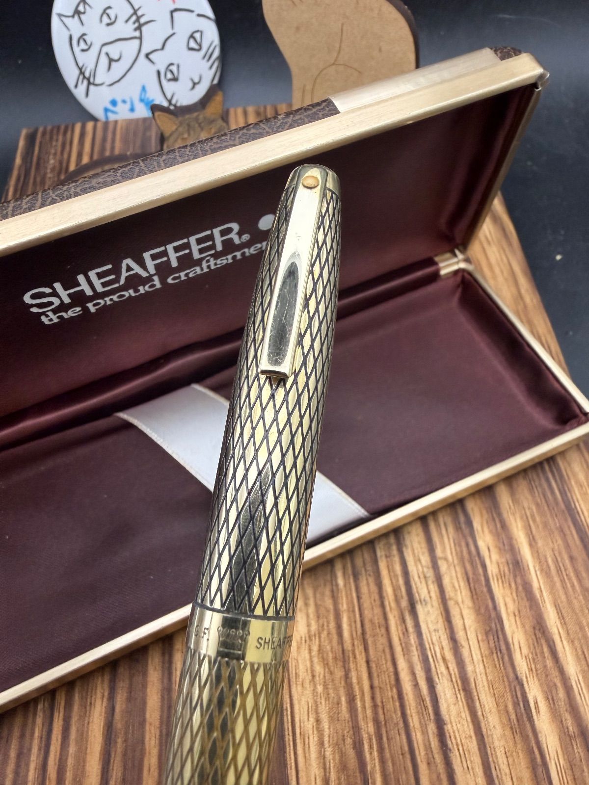 SHEAFFER 万年筆 インペリアルソボリン 14K G.F　シェーファー SHEAFFER 万年筆 インペリアル ソボリン 14K G.F 猫のペン屋 文房具