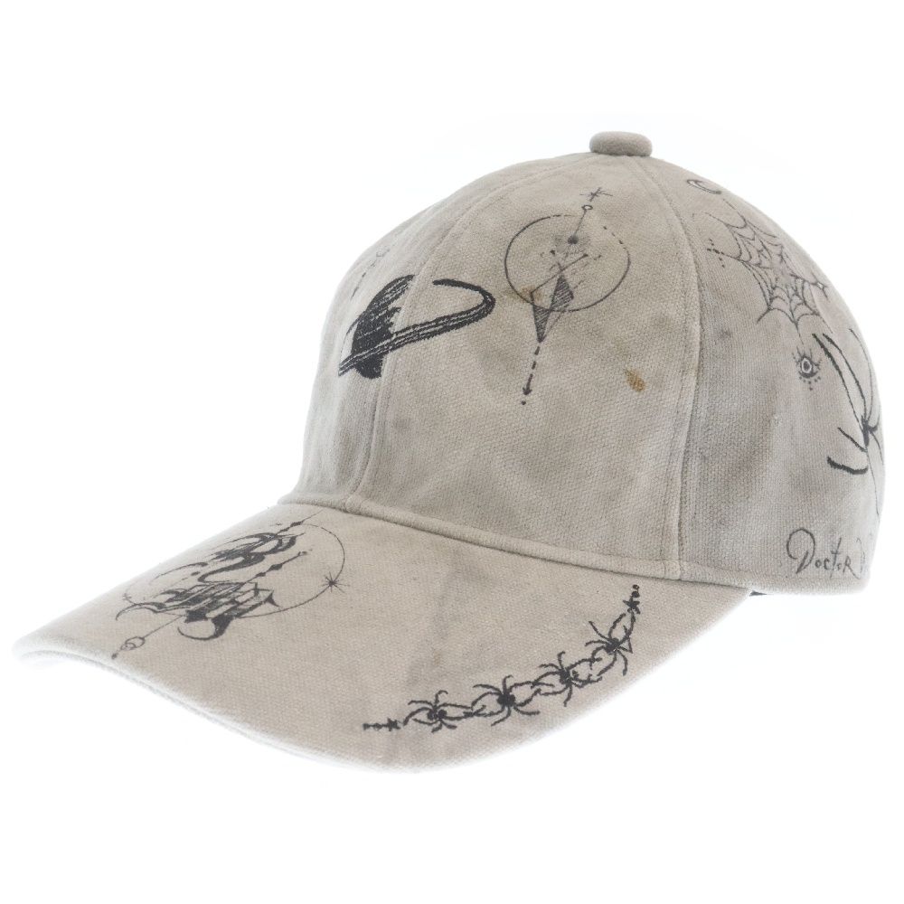 READY MADE (レディメイド) xDr.WOO CAP TATOO REDW-CO-WH-00-00-02