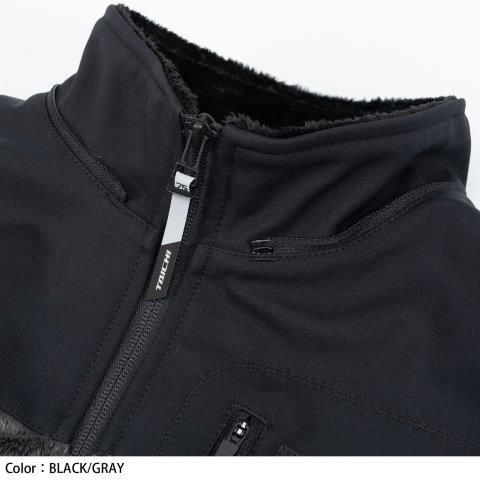 e-HEAT フリース インナーパーカ ブラック 人気 WMサイズ RSU638