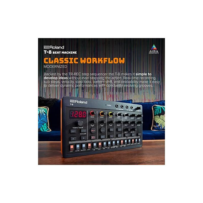 ステップシーケンサー内蔵 コンパクトサイズ