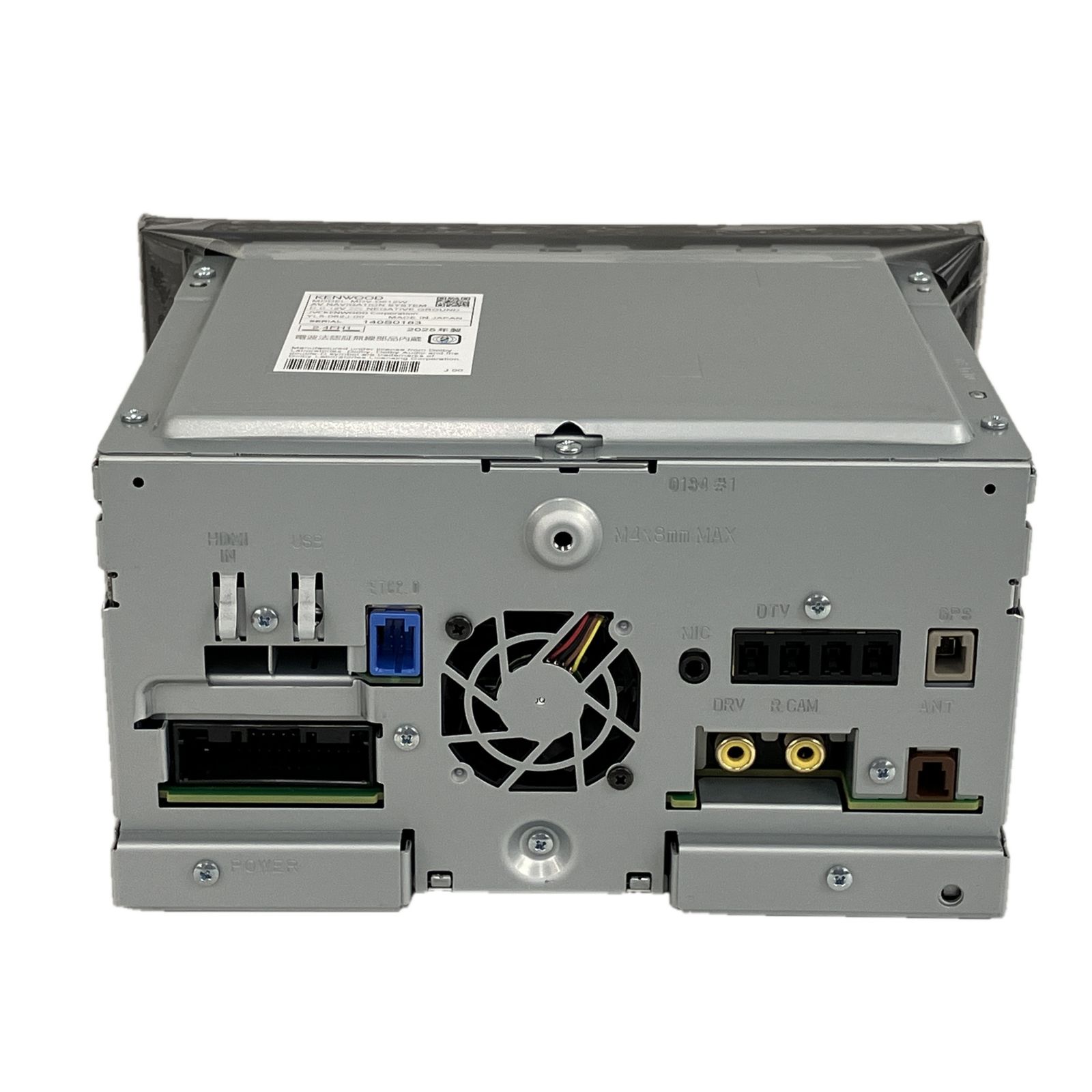 新品未使用KENWOOD MDV-D612W カーナビ 本体と付属品