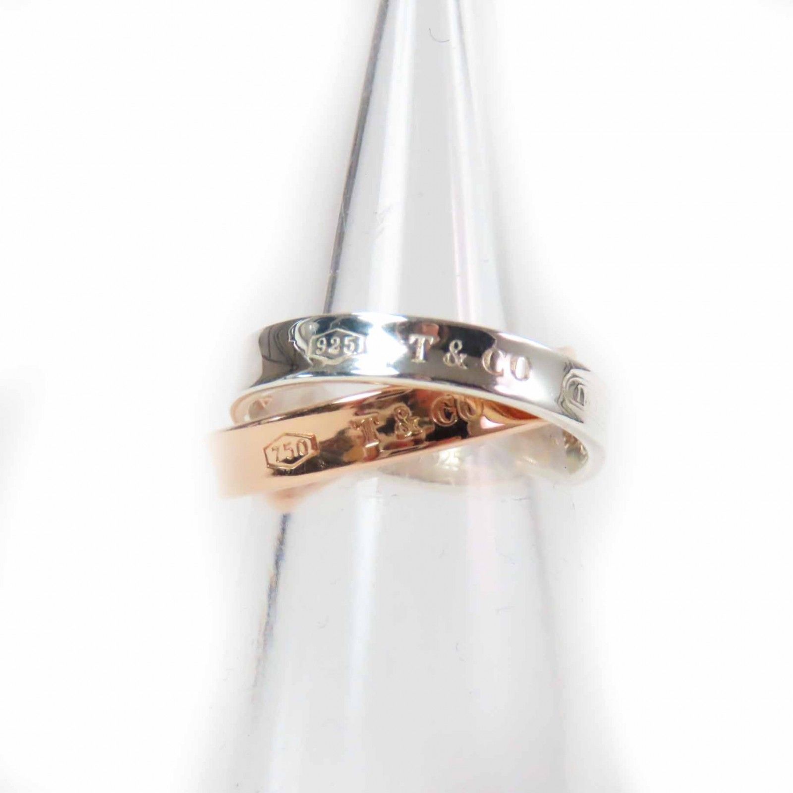 極美品◎TIFFANY&Co. ティファニー 現行品 1837 インターロッキング  