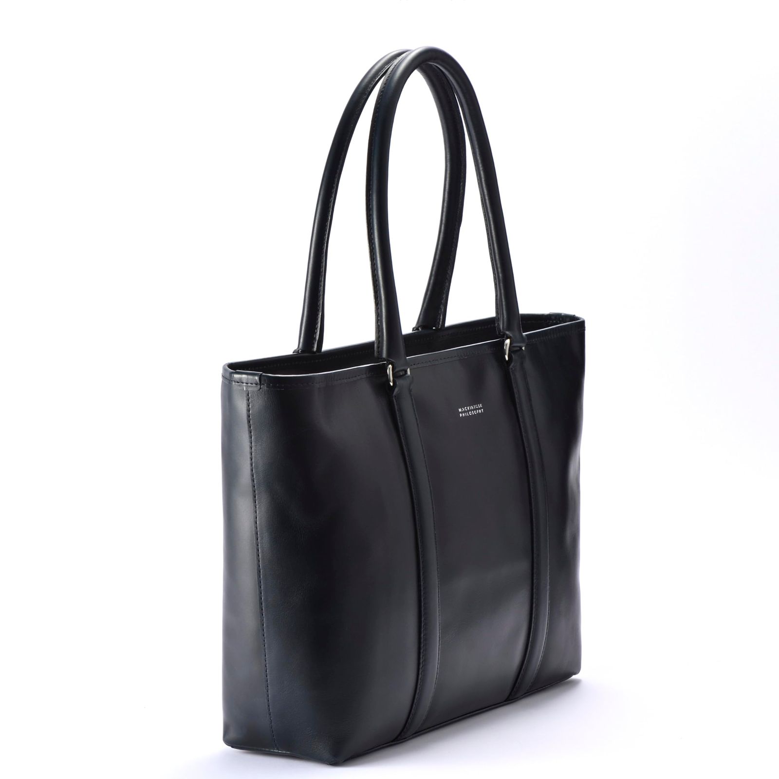 マッキントッシュフィロソフィー トートバッグ 14インチPC収納可 メンズ 本革 ブレイヴァル No 73120 11 ブラック