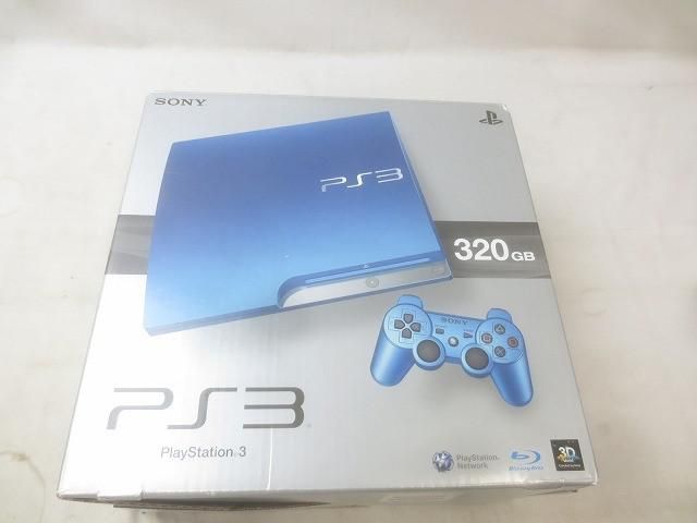 ゲーム プレイステーション3 PS3本体 CECH-3000B スプラッシュ ブルー 動作品 き