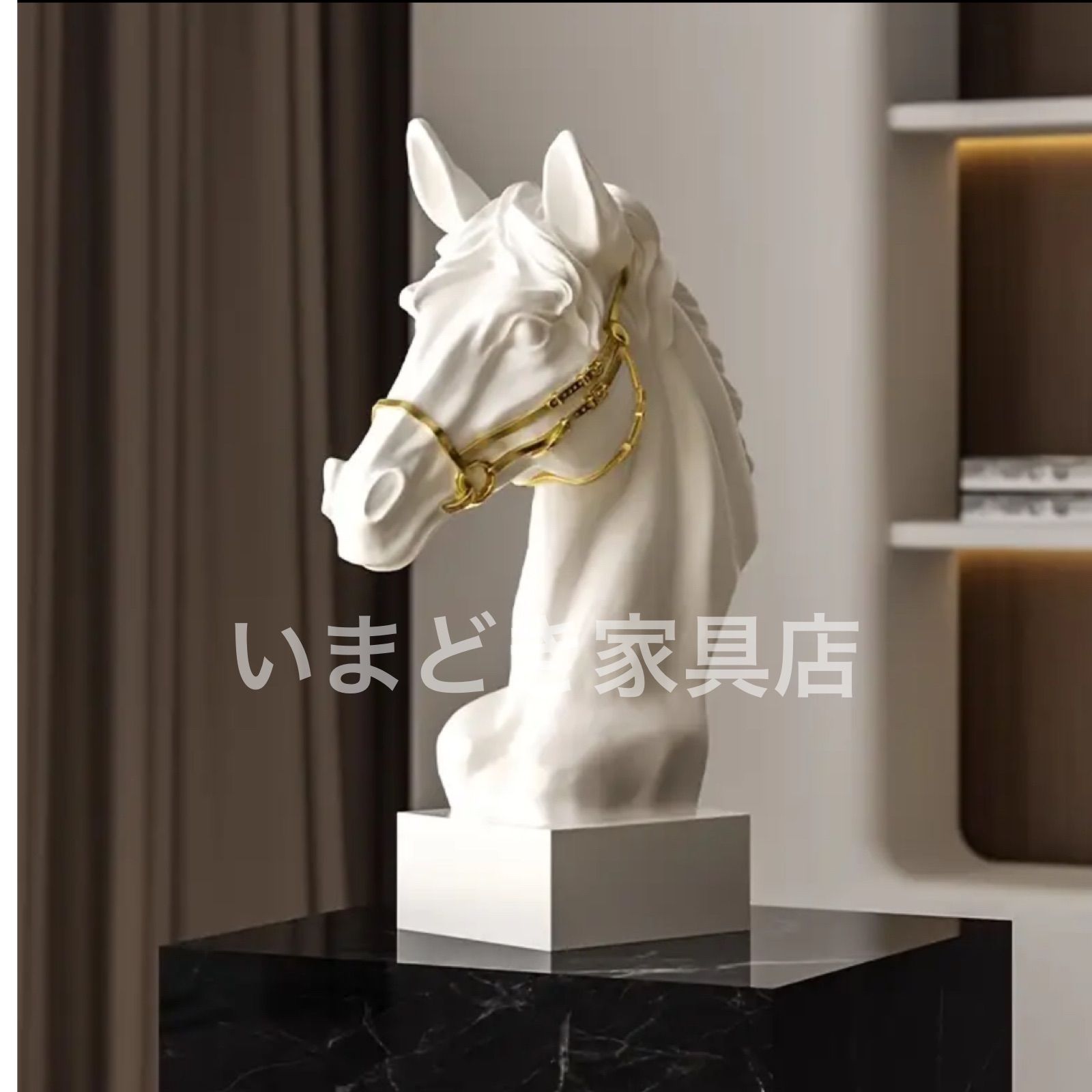 再販】ロッキングホース ✾ホワイト✾ インテリア オブジェ 木馬 再販