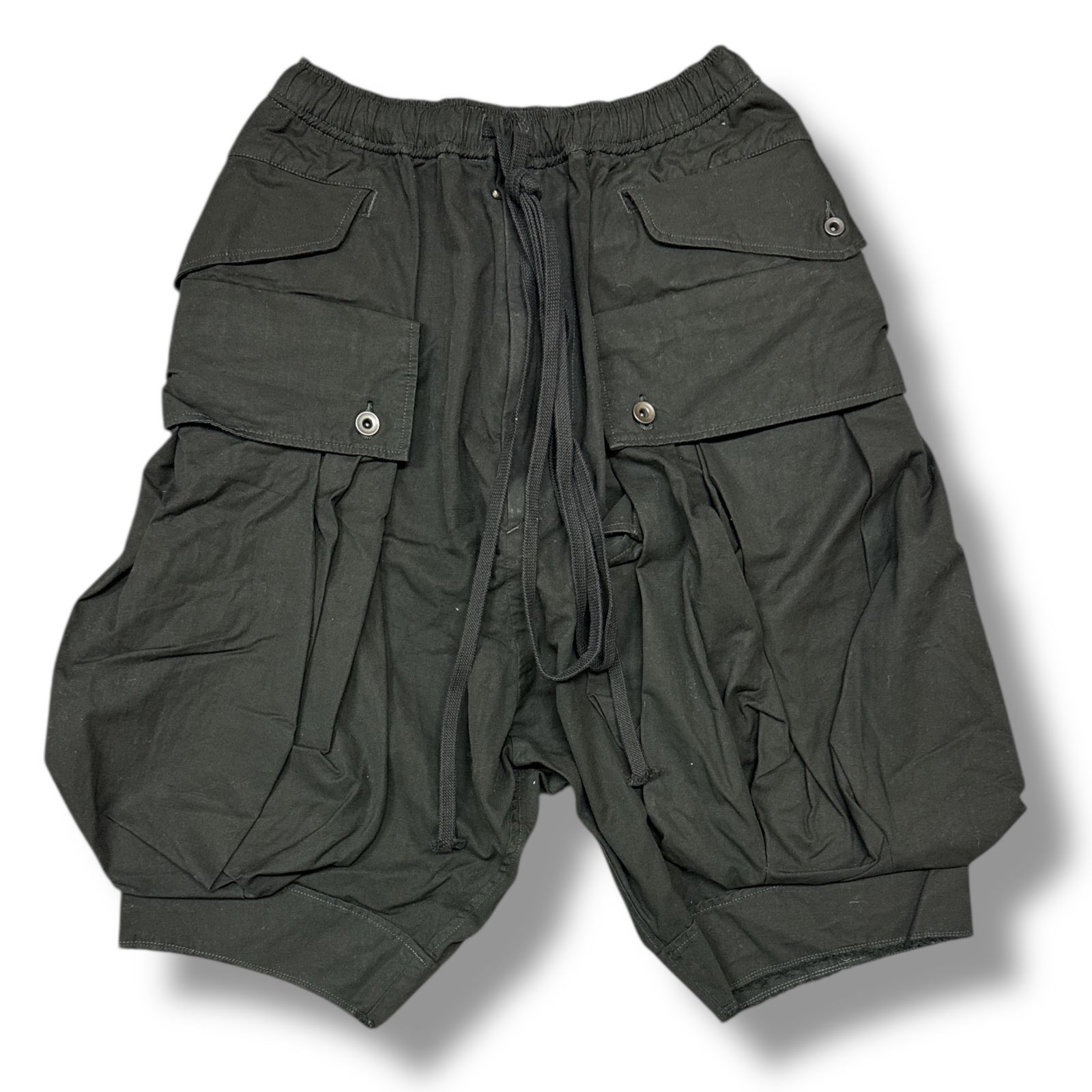 参考上代50800円 JULIUS 21SS フラップハーフパンツ ショーツ イージー