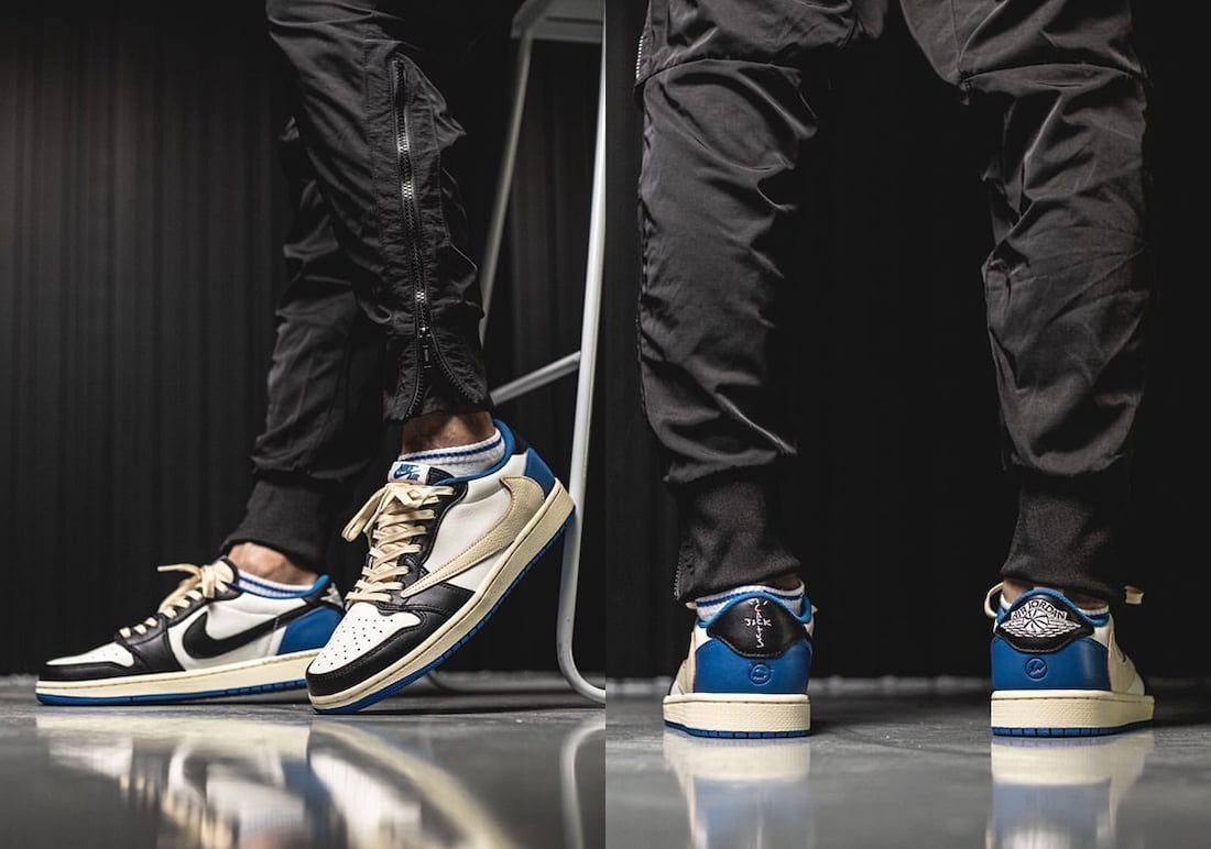 NIKE AIR JORDAN 1 LOW OG SP 【TRAVIS SCOTT × FRAGMENT】 dm7866-140