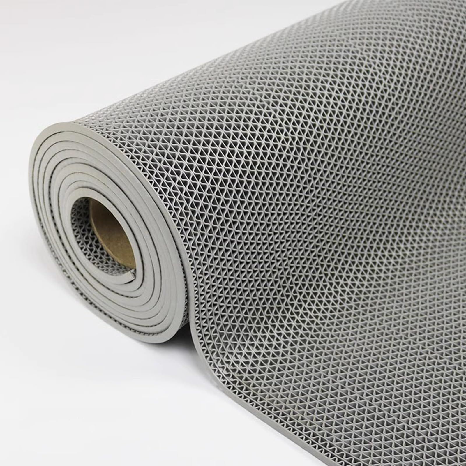 xixi-home 滑り止めマット PVC 厚み5.5mm 0.9*5m 業務用 家庭用 ゴムマット お風呂マット 排水 転倒防止 吸水 大判 防カビ 抗菌 自由カット 速乾 浴室マット 滑り止めシート 屋外 屋内 通路 廊下 トイレ プール 病院 介護 …