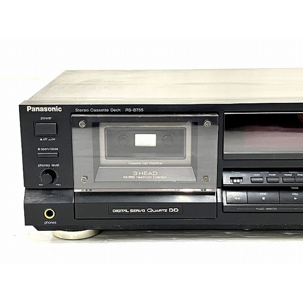 美品】パナソニック 3ヘッドカセットデッキ Panasonic RS-B965 壊さ