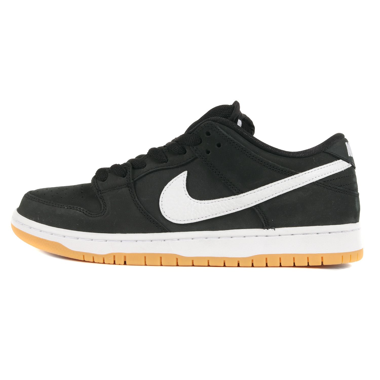 NIKE SB DUNK LOW ダンクロー ブラック ガムソール - スニーカー