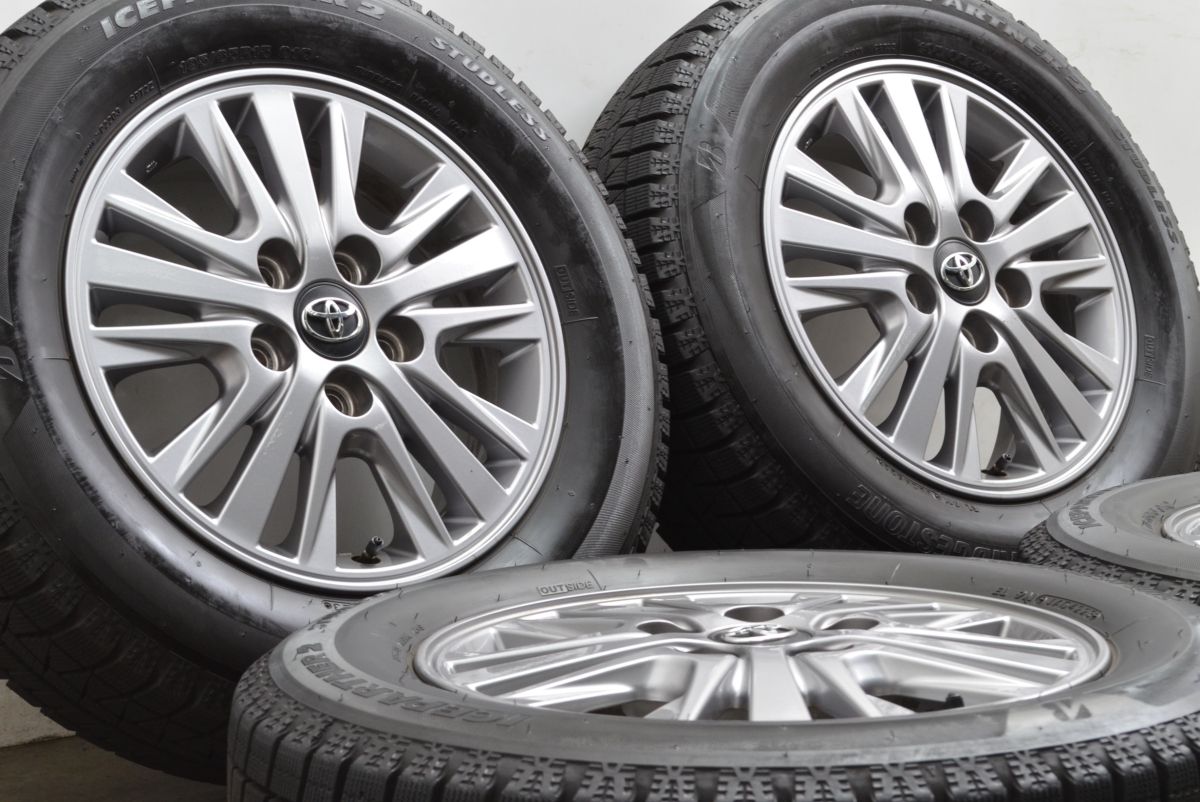 80系 ノア/エスクァイア Gi 純正アルミ 15インチ×6J +50 タイヤ付 80系 ノア/エスクァイア Gi 純正アルミ 15インチ×6J +50 タイヤ付 80系