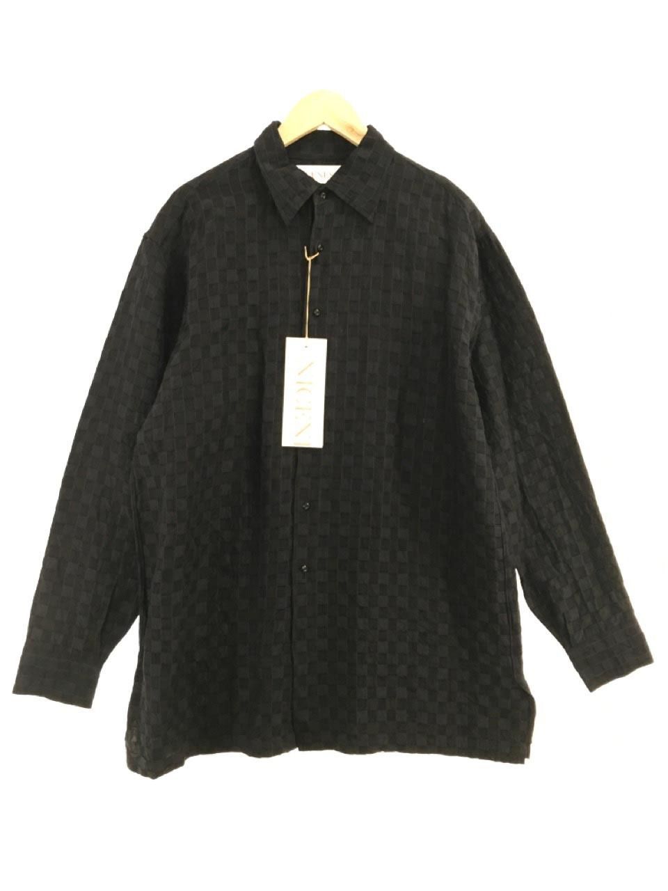 NICENESS SLY 22SS アートチェックシャツ M ブラック - メルカリ
