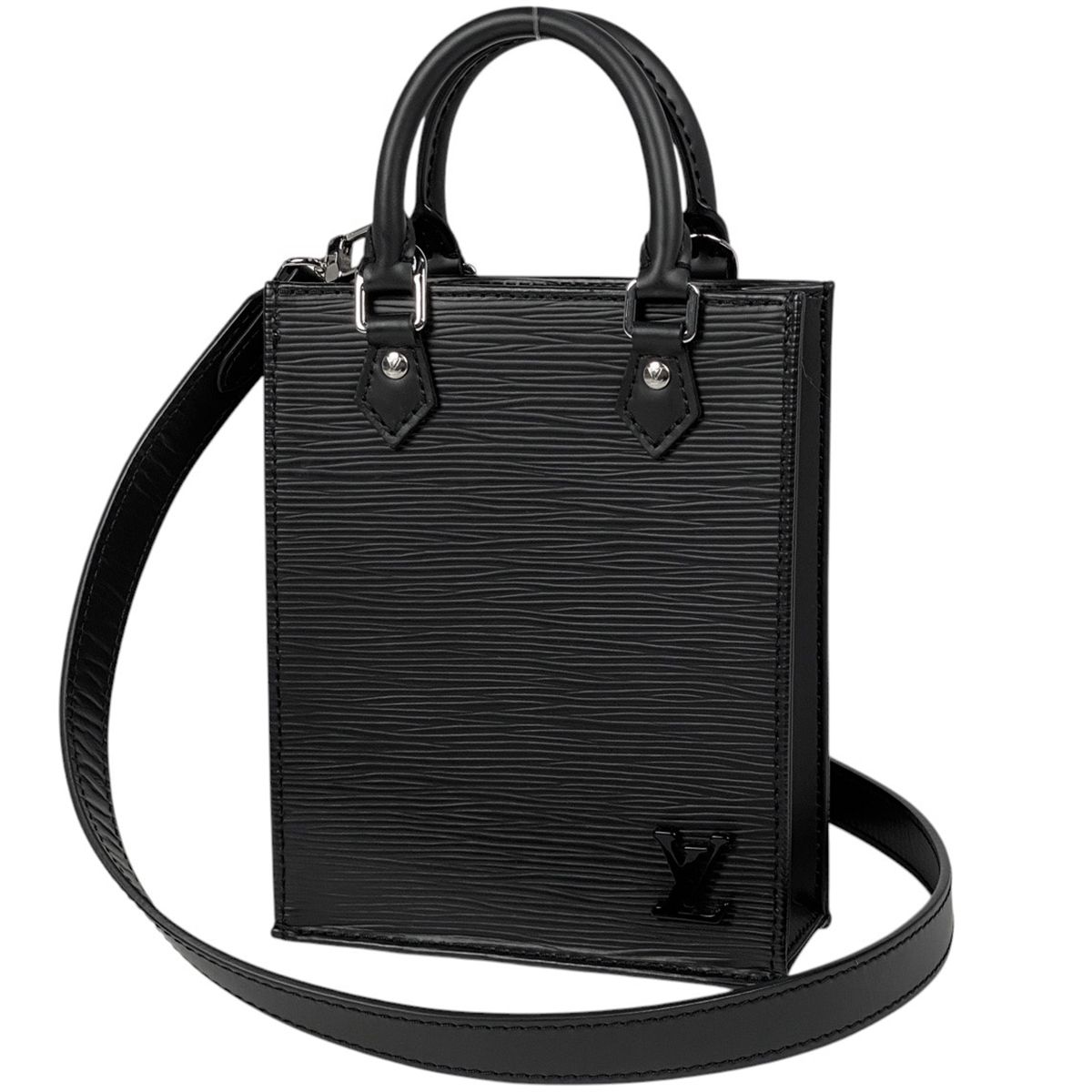 ルイヴィトン エピ サックプラ PM トートバッグ ブラック M52742 LOUIS