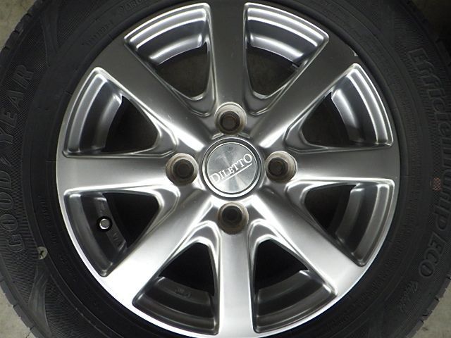 231-749 DILFTTO アルミホイール＆ラジアルタイヤ 145 80R13 2019年 ４本セット