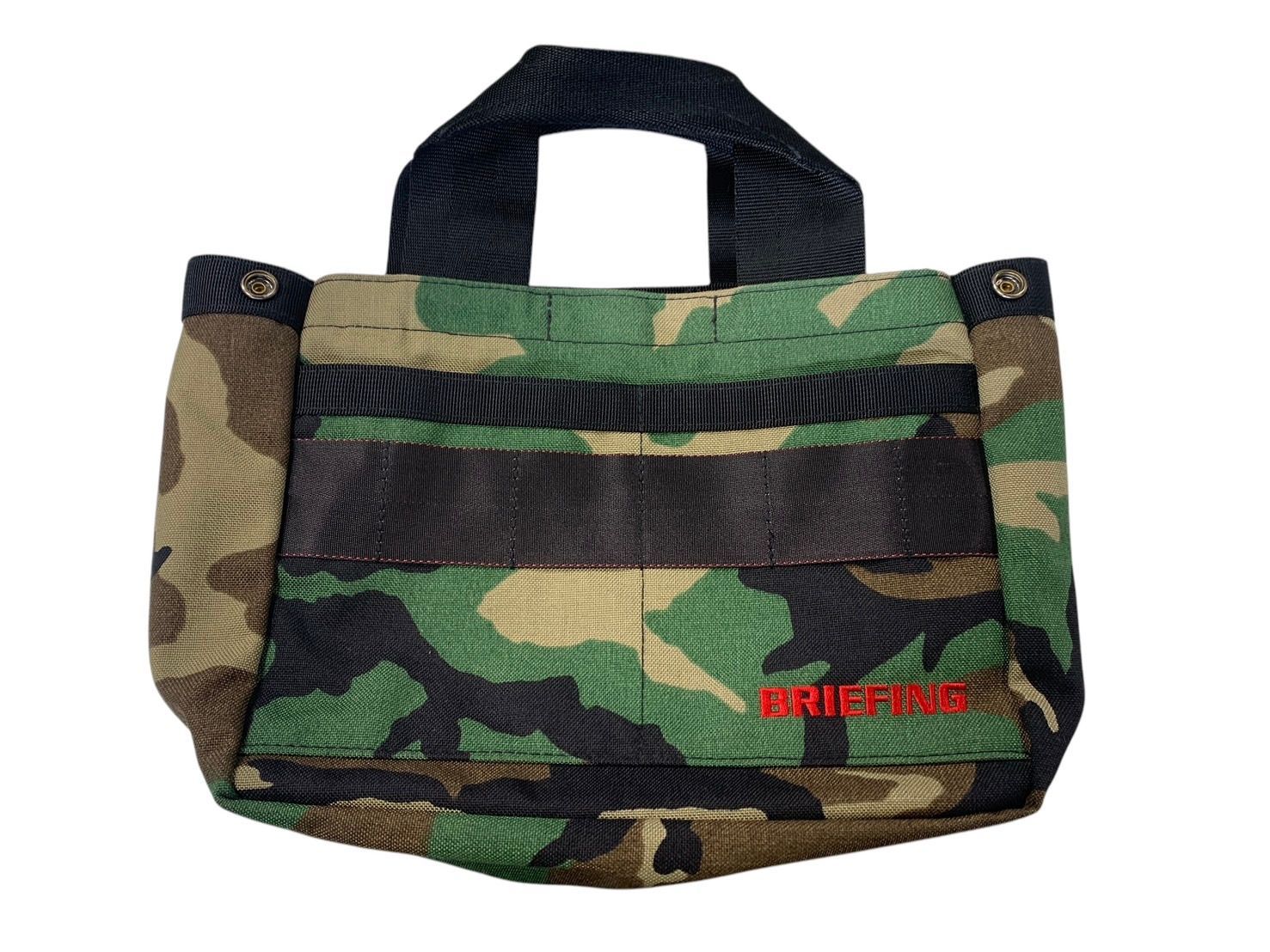 ブリーフィング 迷彩 ブリーフィング カートバッグ カートトート 迷彩