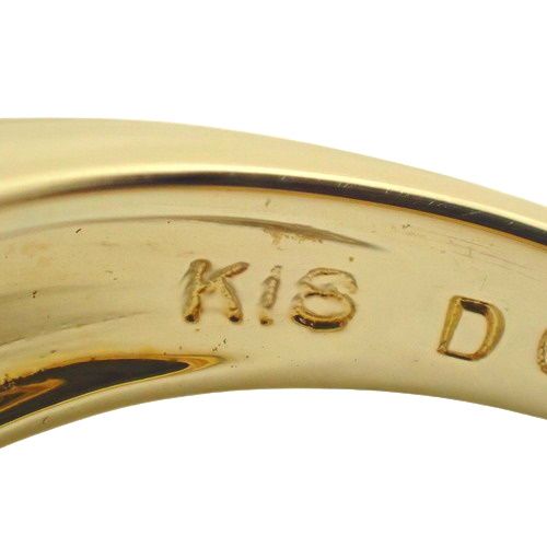 R0.33,0.45/D0.25 ルビー ダイヤモンド リング K18 イエローゴールド  