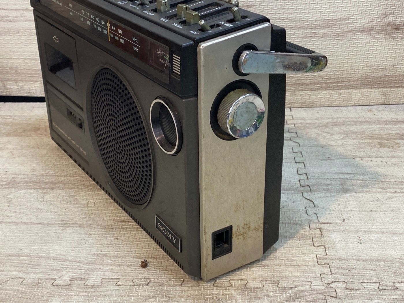 SONY ソニー CF-1980 FM/AMラジオカセットコーダー ジャンク - メルカリ
