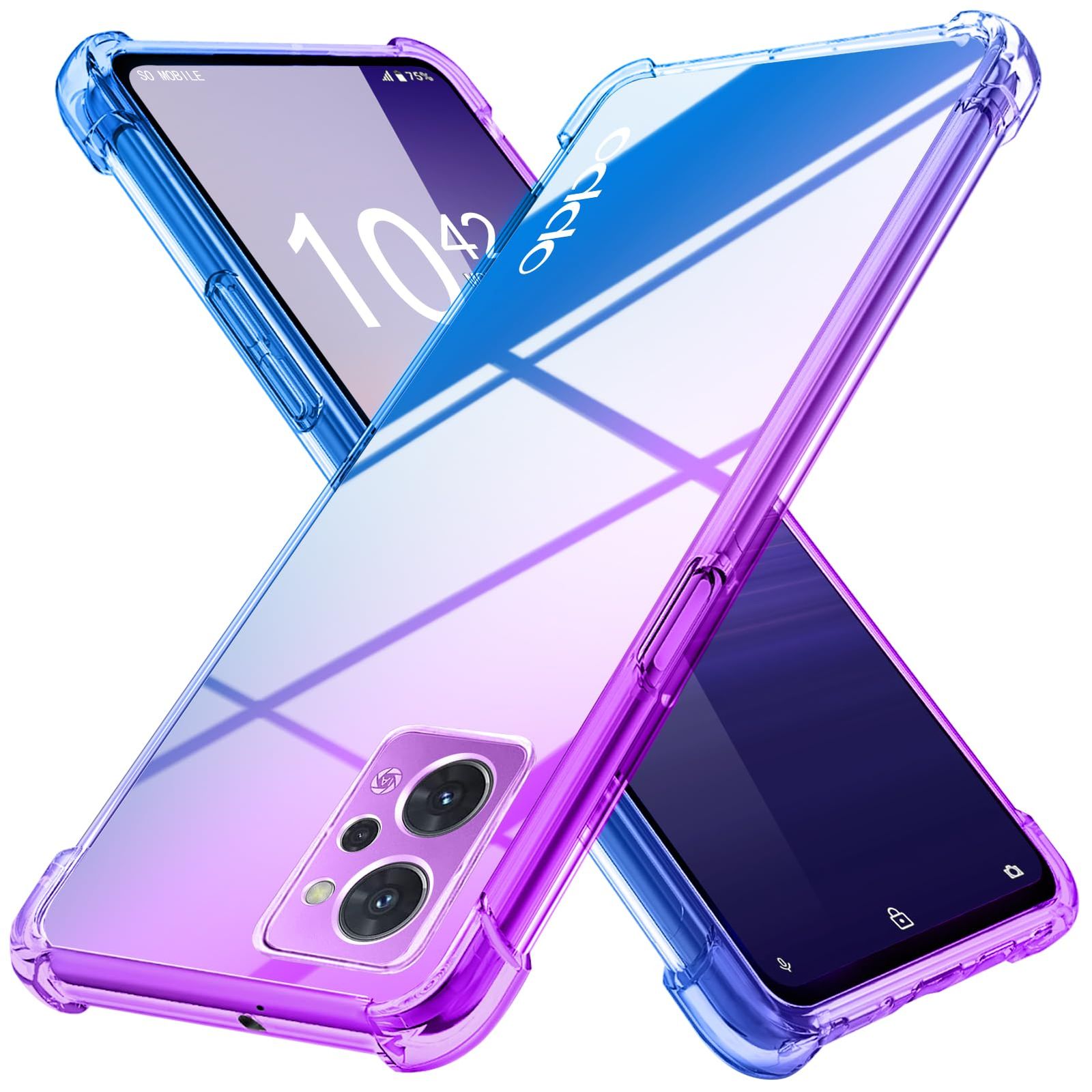 OPPO スマートフォン グラデーションブルー Oppo スマートフォン グラデーションブルー