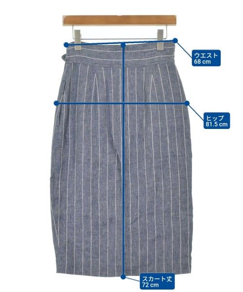 ひざ丈スカート
