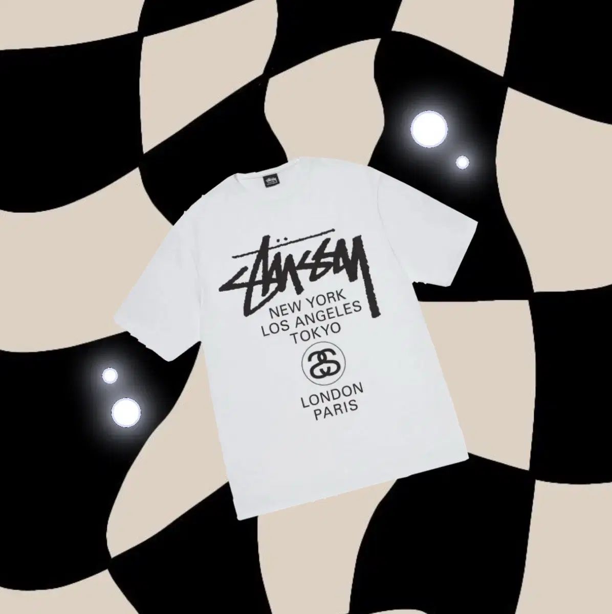 STUSSY ステューシー ワールドツアー 半袖