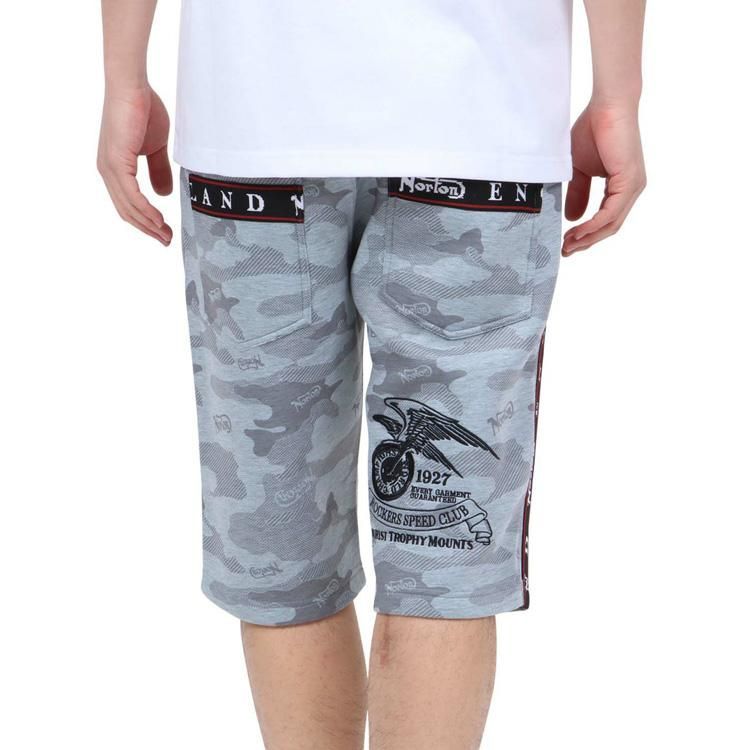 NORTON ノートン ショートパンツ ハーフパンツ 迷彩柄 カモ柄 ポンチ