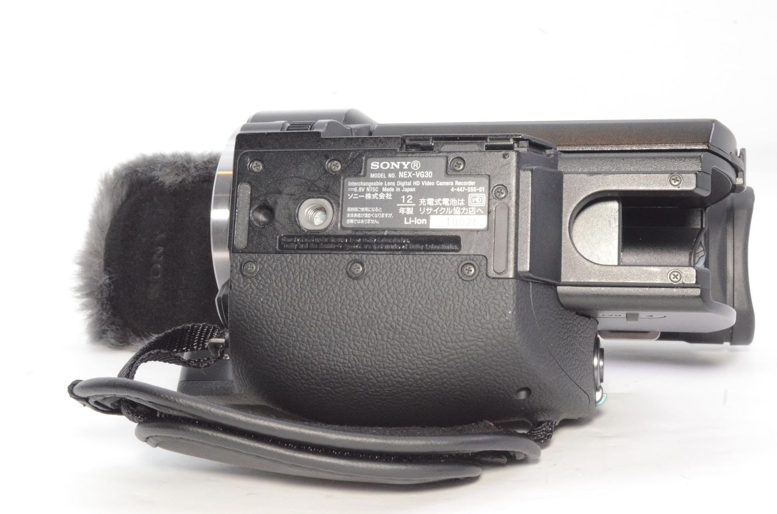 良品】SONY ソニー NEX-VG30 ボディ ブラック レンズ交換式HD