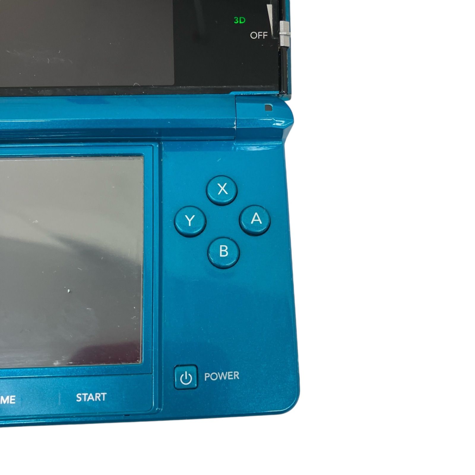 現状品★Nintendo 3DS アクアブルー　※保護者利用制限がかかっています。