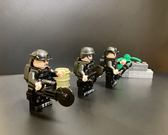 LEGO レゴ 互換 ブロック SWAT 警察 特殊部隊 アンチテロ部隊 6体 