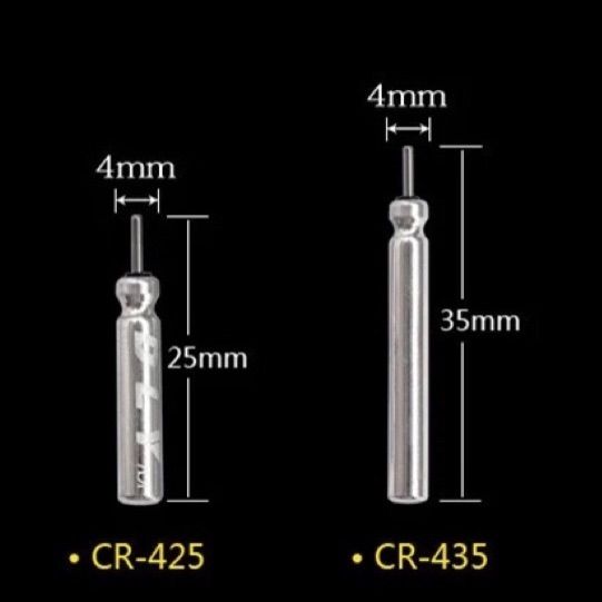 電気ウキ ピン型電池 CR435 5個 - メルカリ