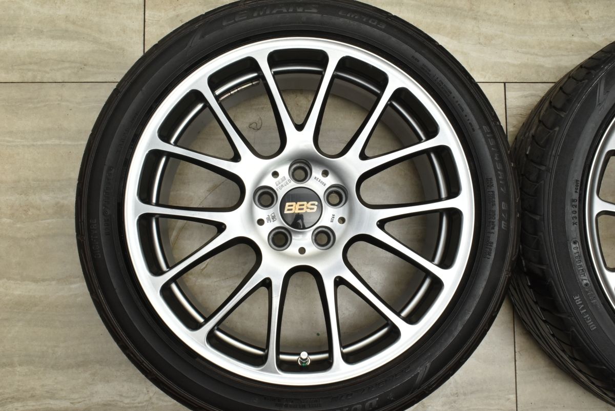 BBS RE5005 17インチ 4本 鍛造 軽量 BBS RE5005 17インチ7.0J+48 5H 5穴 PCD 100 5