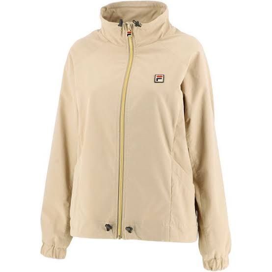 FILA  フィラ  テニス ウェア  トラックジャケット  Мサイズ  中古品  ベージュ