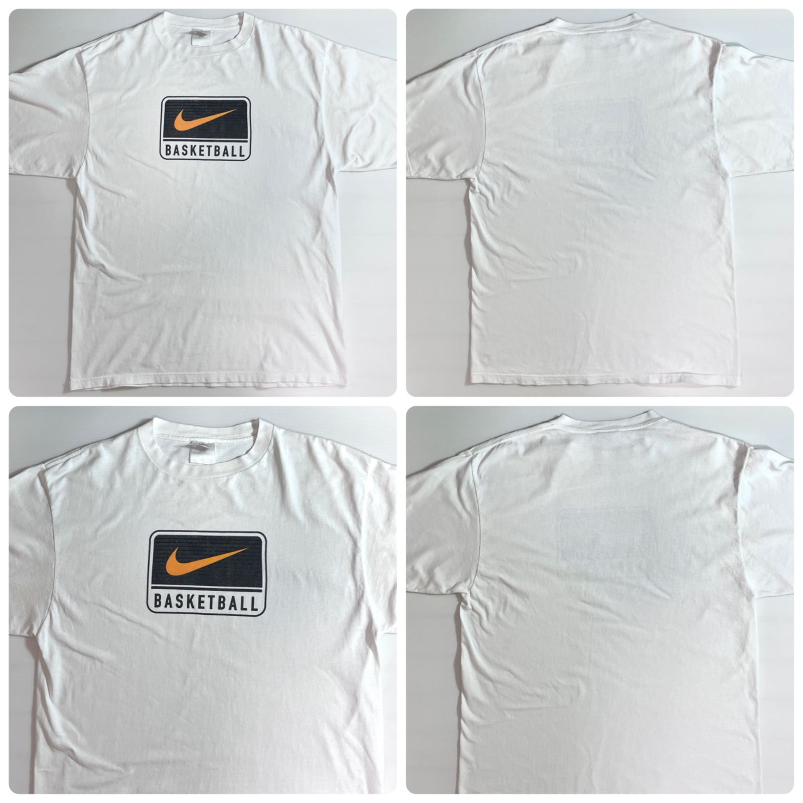 90s 00s NIKE ナイキ ヴィンテージ 半袖 Tシャツ L ホワイト WHITE