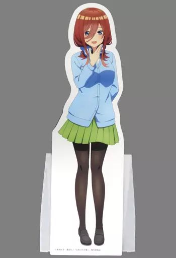 中野三玖 等身大スタンディパネル 五等分の花嫁展 MESSAGE in 池袋