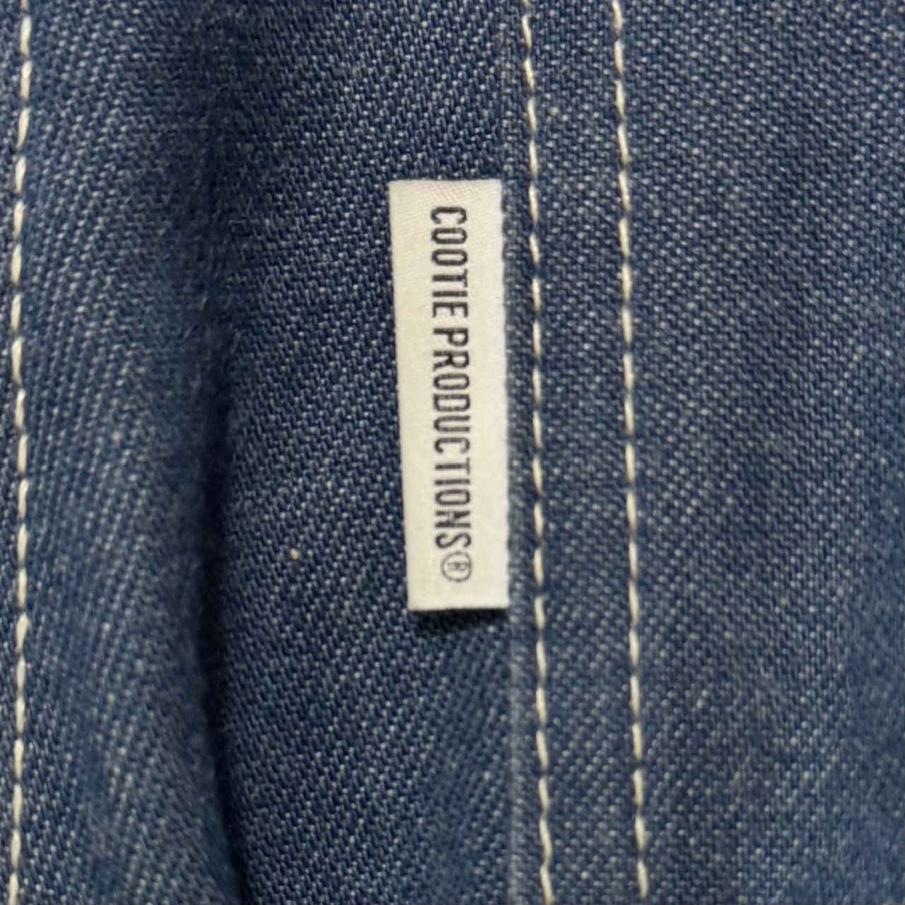 参考上代25300円 COOTIE PRODUCTIONS 24AW Rigid Denim Painter Pants