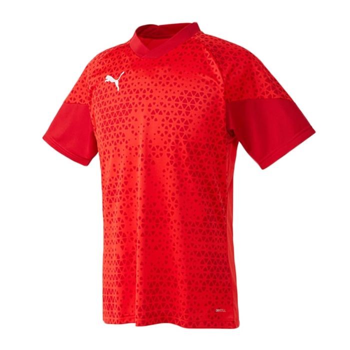 【新品・5営業日で発送】PUMA プーマ TEAMCUP_トレーニング_SSシャツ (658678) 色 : PUMA_RED サイズ : M 
