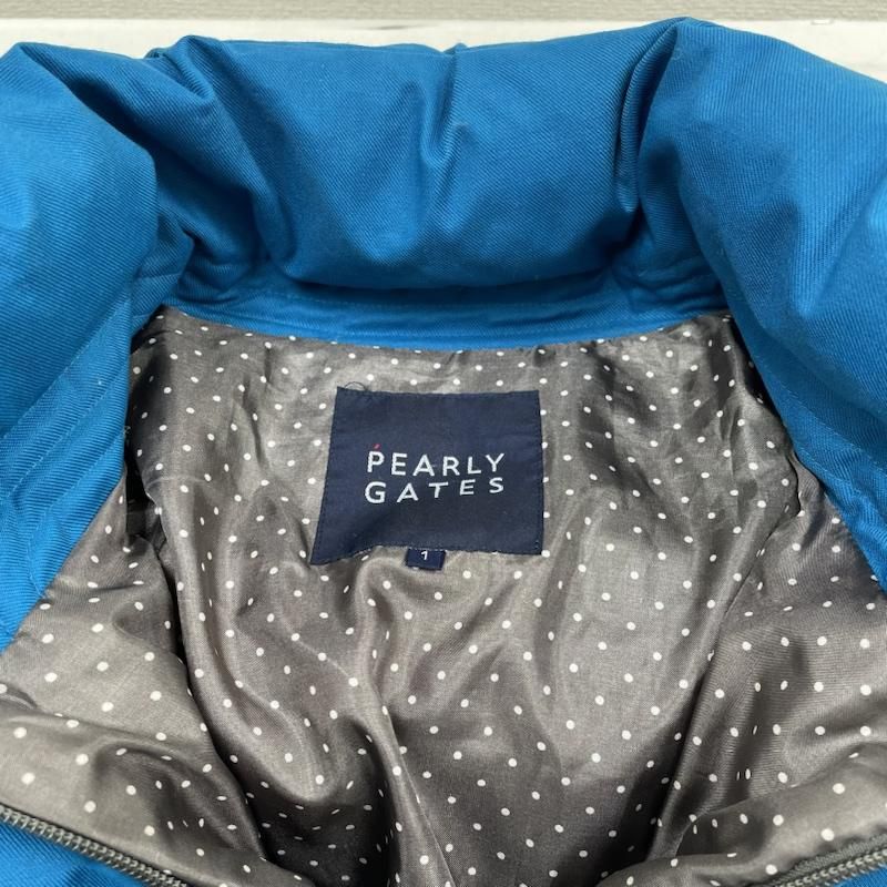 PEARLY GATES パーリーゲイツ ジャケット、上着 ダウンジャケット ダウン ジャケット ジップアップ ブルゾン ロゴ ドット柄 ...