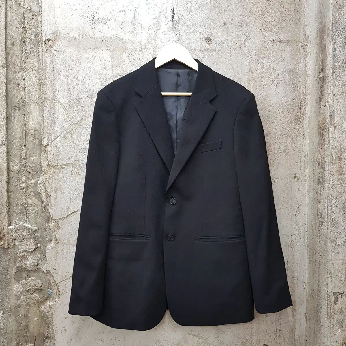 BEUYS MERGO スリック スタンダードフィット セットアップ 黒 M